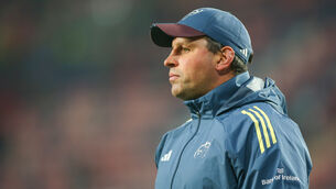 <p>STAYING ON: Munster’s Denis Leamy has agreed a contract extension at Thomond Park. INPHO/Ken Sutton</p>