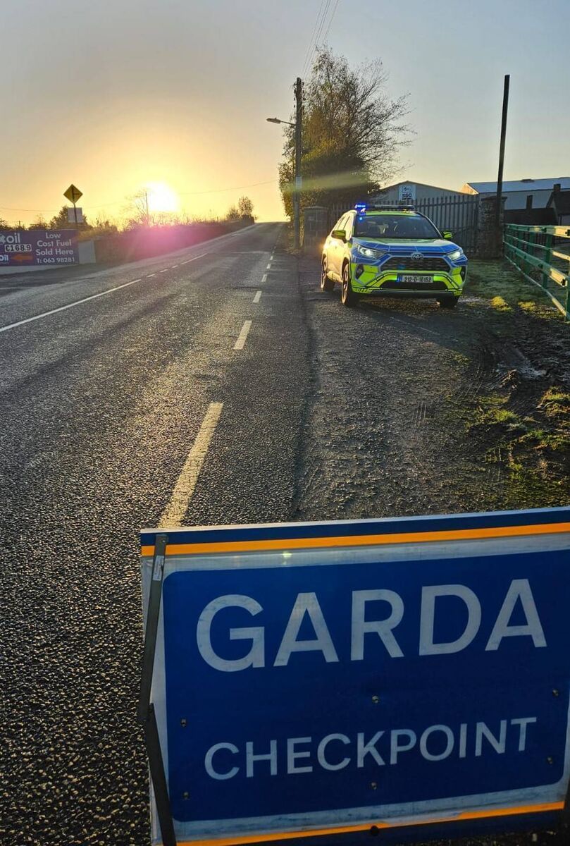 Gardaí have arrested 34 people as part of a joint operation in Kilmallock, Co Limerick on Monday. Picture: Garda Press