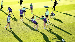 <p>ELECTION ISSUE: Irish football will rely on goals in Cardiff on Friday for an adrenaline rush but it’s the polls back home which may have a longer impact. Picture:  Stephen McCarthy/Sportsfile</p>