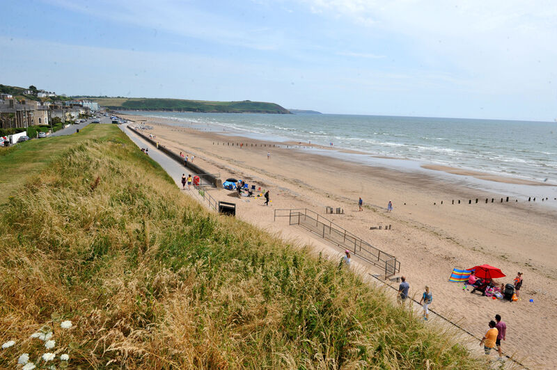 If you’re looking for a beachfront walk and views of the sea then look no further than the Eco Boardwalk in Youghal. Pic: Larry Cummins.