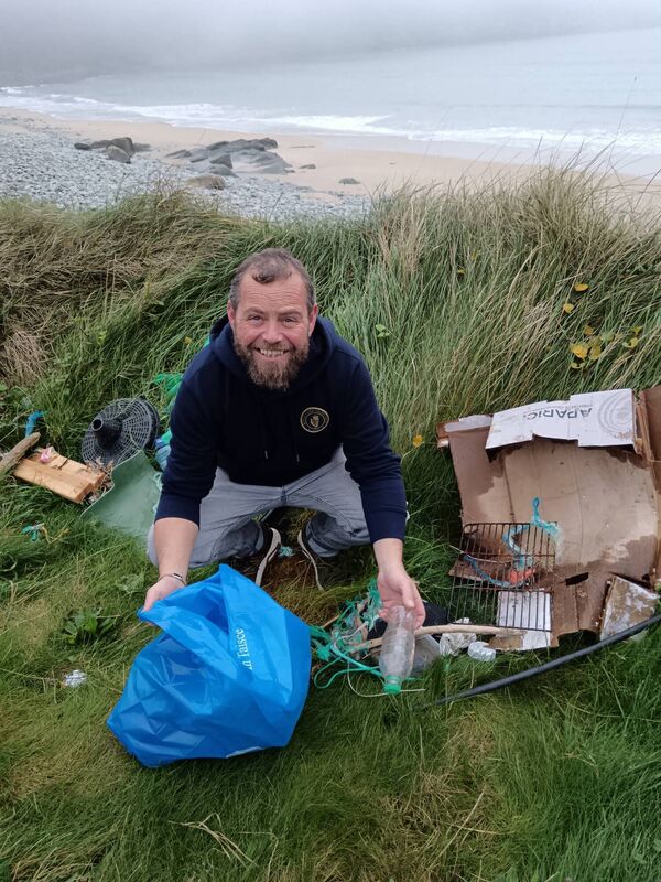 Mark McCarthy was named as a co-winner of Campaigner of the Year at Clean Coasts 2024 Ocean Hero Awards.