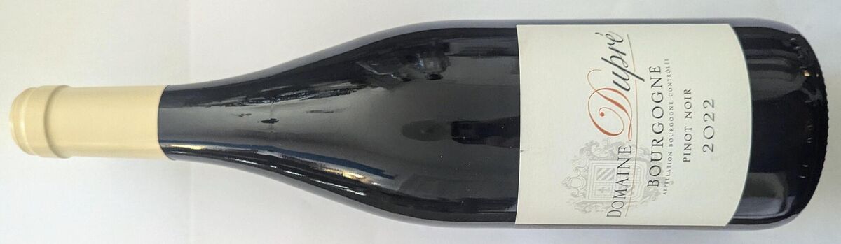 Domaine Dupré Bourgogne Pinot Noir 2022, €19 Domaine Dupré Bourgogne Pinot Noir 2022, €19