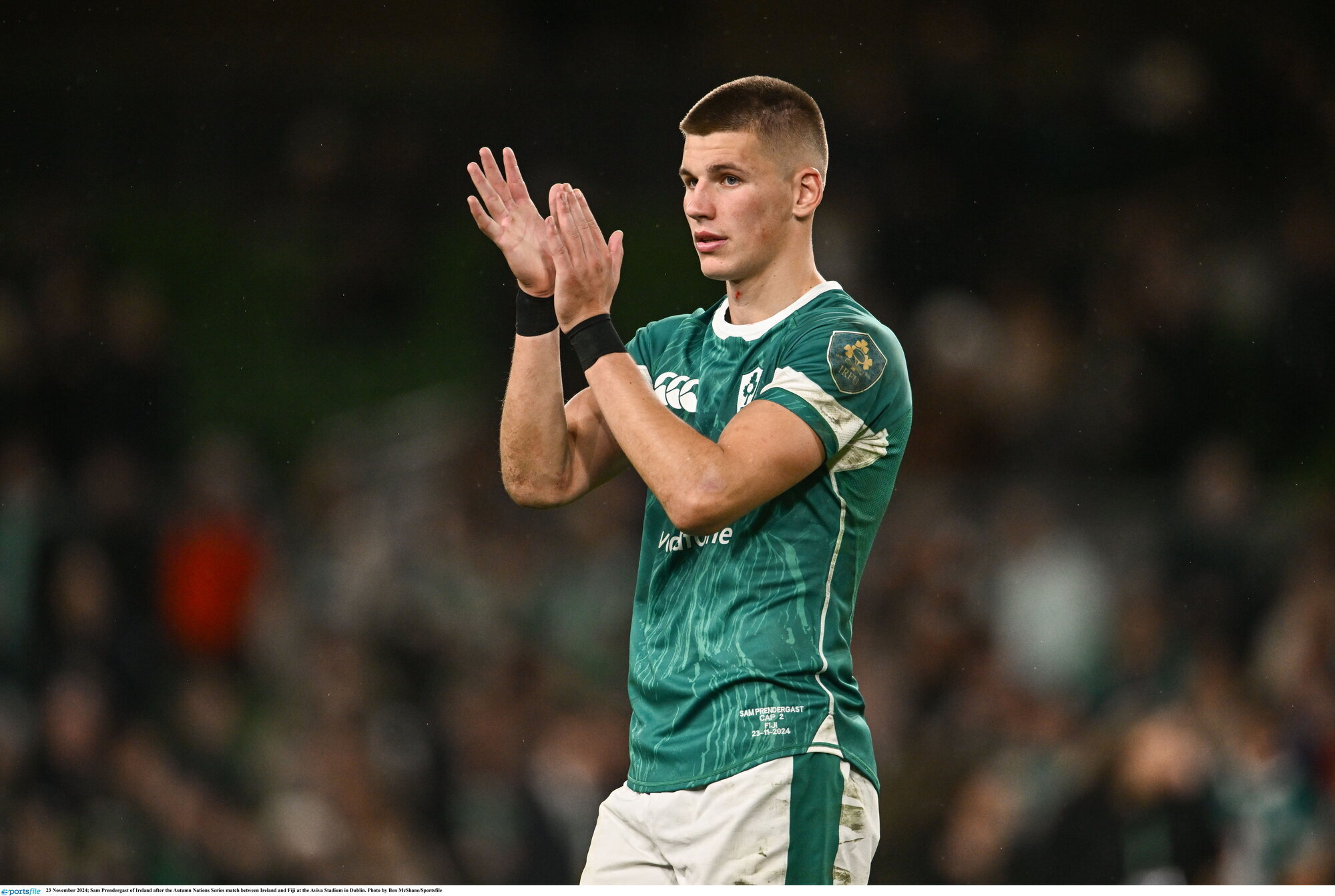 Sam Prendergast retains Ireland out-half berth for Wallabies Test 