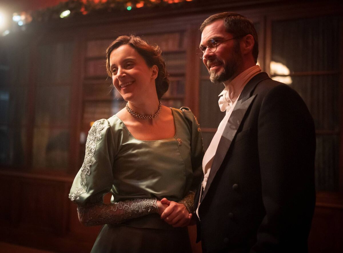  Maeve Fitzgerald and Marty Rea in The Dead. Picture: Patrick Redmond
