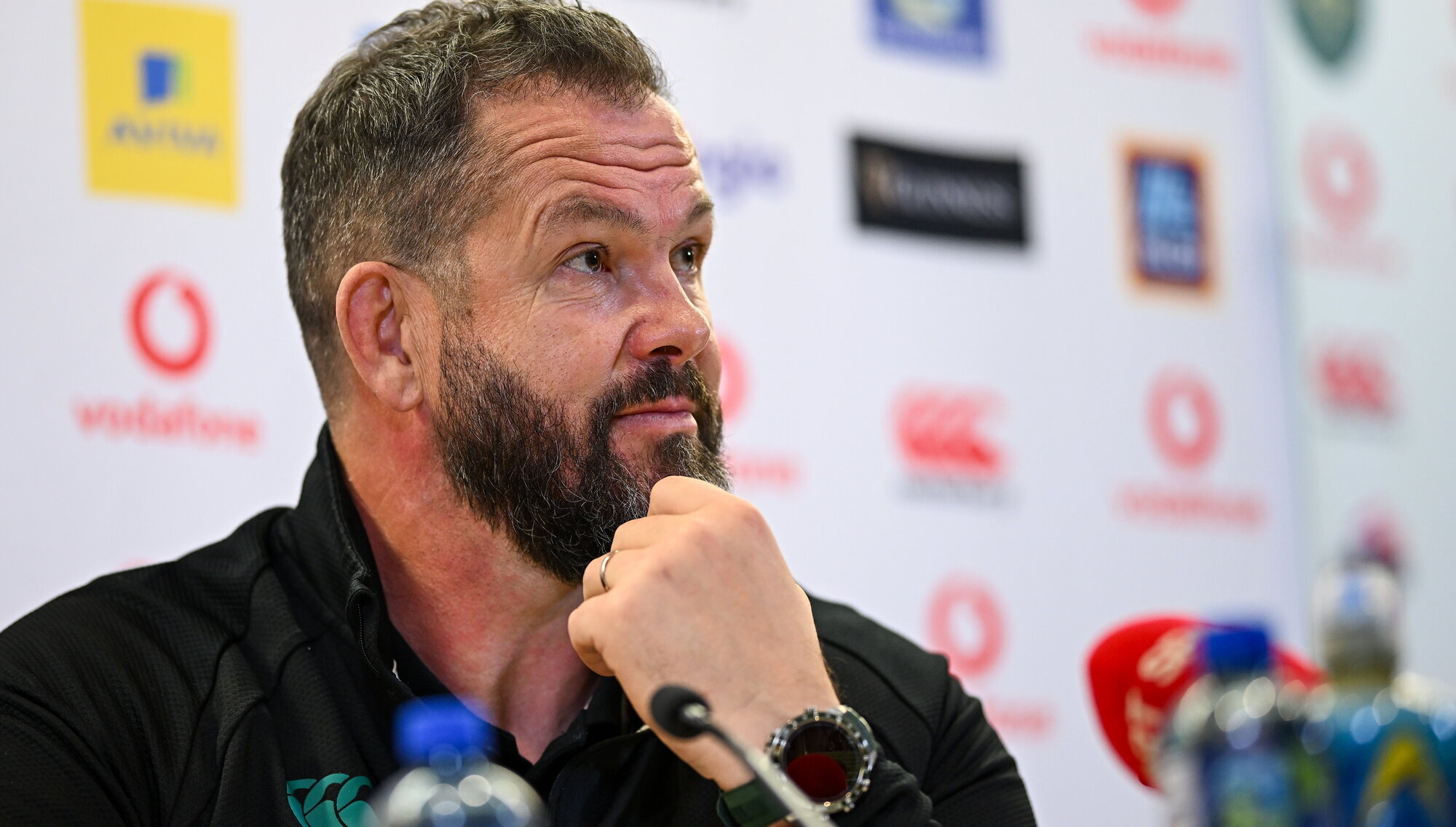 Ireland v Australia: 'He deserves it' - Andy Farrell on Sam Prendergast selection 