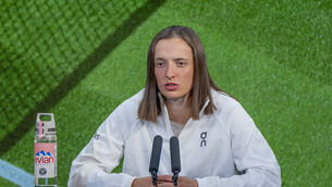 <p>ONE MONTH BAN: Iga Swiatek, the world No 2 women’s tennis player, has received a one-month ban after testing positive for the banned substance trimetazidine (TMZ) in August 2024.</p>