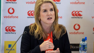 <p>Thelma O’Driscoll, IRFU Chief Financial Officer. Pic: INPHO/Morgan Treacy</p>