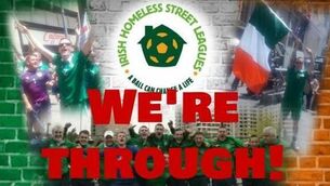 Ireland through to second stage of the Homeless World Cup