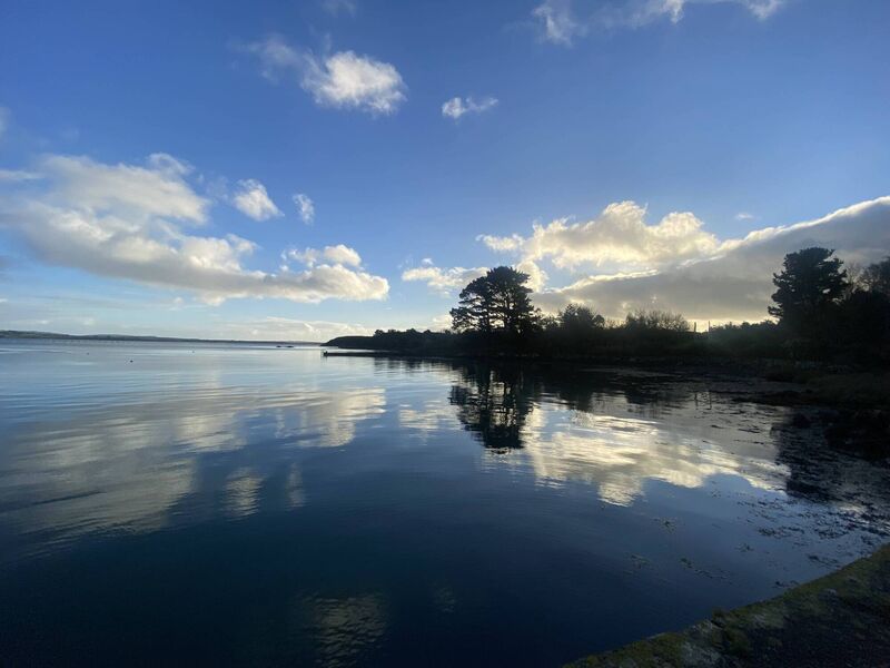 The view from the Ballydehob holiday home, The view from the Ballydehob holiday home,