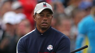 <p>Tiger Woods wants American players to be paid in the Ryder Cup and donate the money to charity (David Davies/PA)</p>