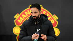 <p>Ruben Amorim knows Manchester United will face tougher tests than they have since his appointment. Pic: Martin Rickett/PA</p>