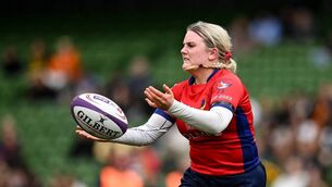 <p>Kate Flannery in action for UL Bohs. Picture: Seb Daly/Sportsfile</p>
