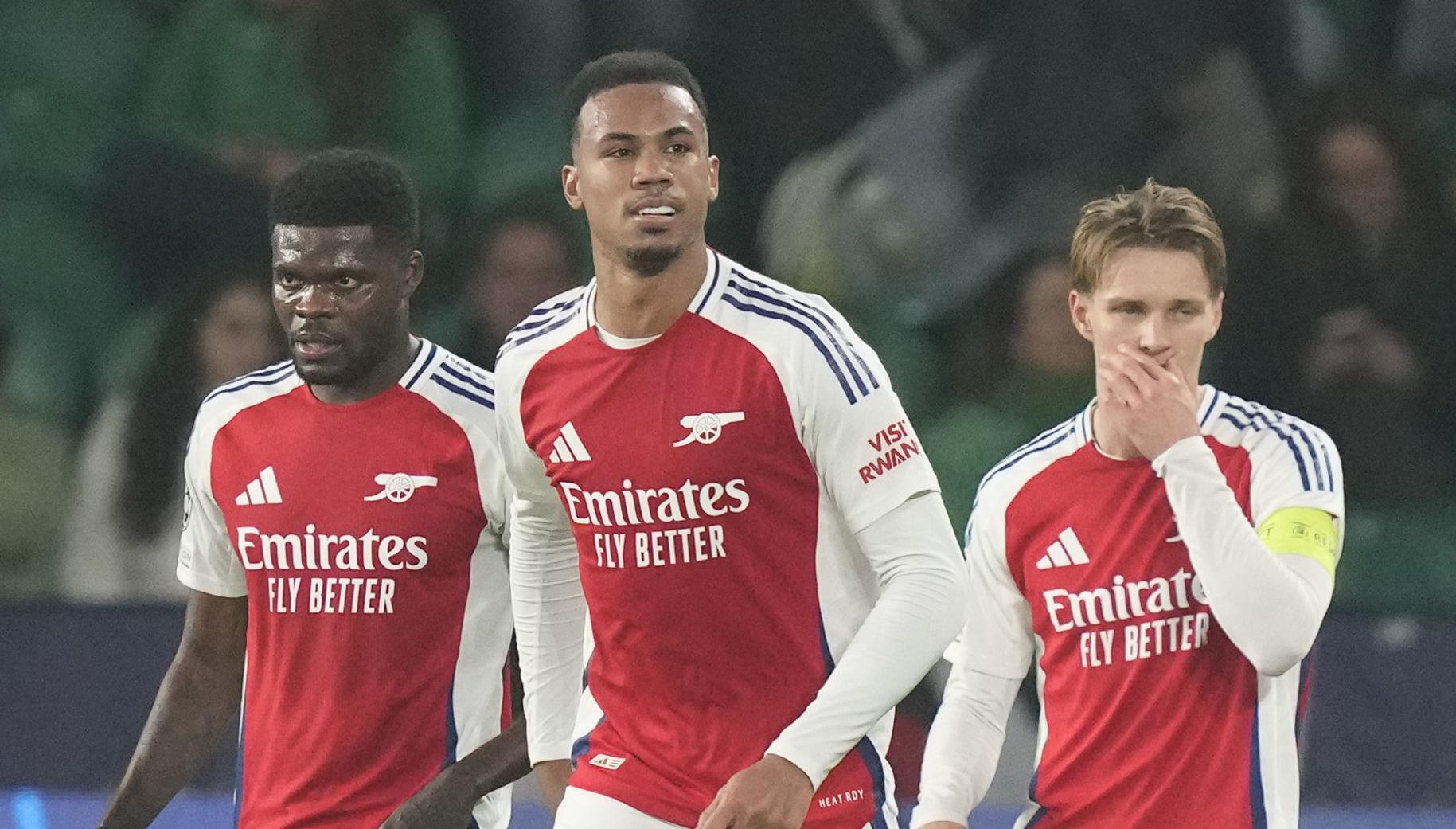 Arsenal v Manchester United team news: Gabriel misses out, Maguire starts