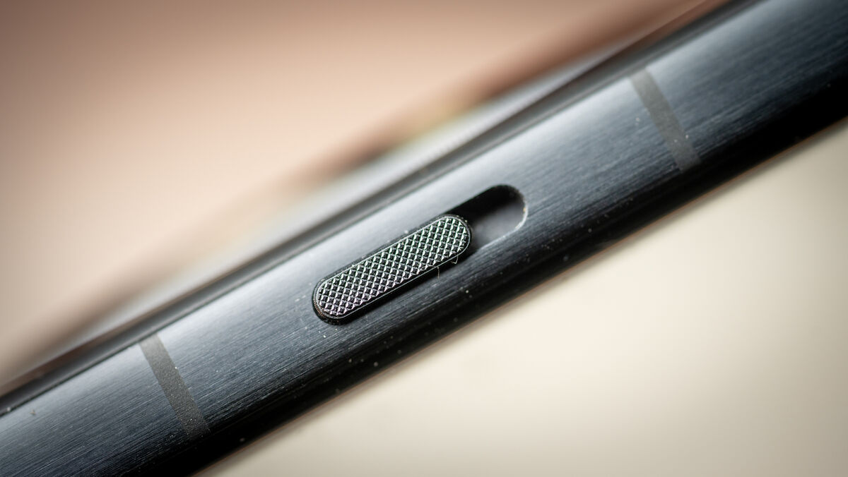 Oppo Find X8 Pro with a new Alert slider. Picture: Noel Campion. Oppo Find X8 Pro with a new Alert slider. Picture: Noel Campion.