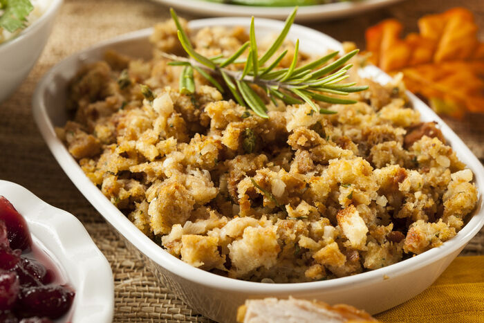 Chuck Williams’ Sausage Meat Stuffing