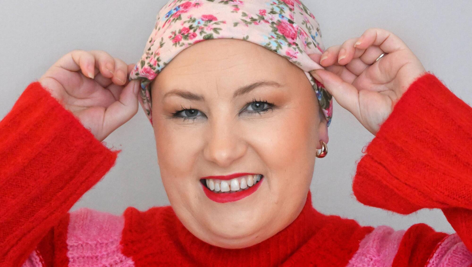 Emma Heatherington, back home in County Tyrone, following her recent cancer treatment. Pics: Alan Lewis