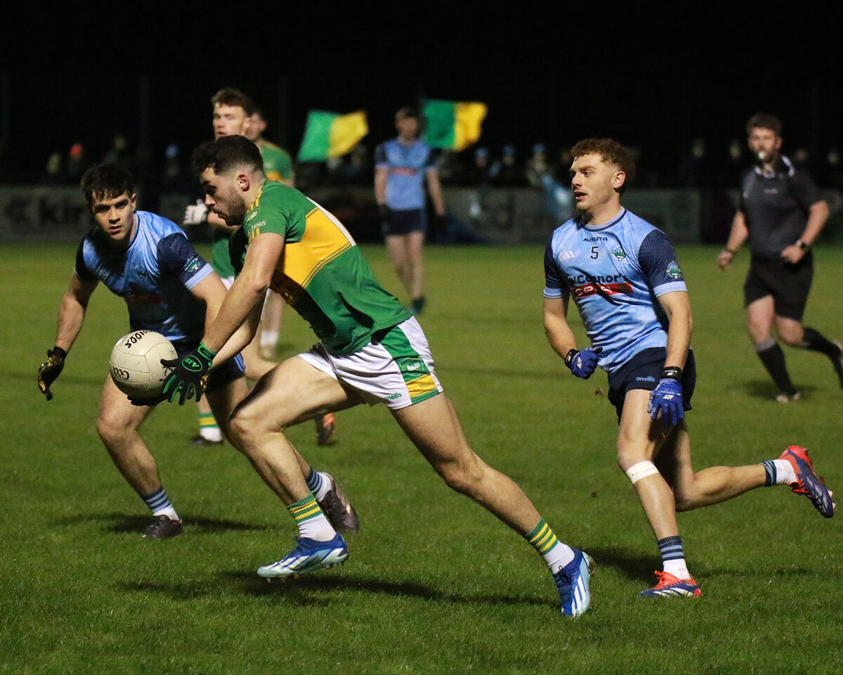 John O'Mullane, Kilmurry, on the attack against Firies in the Munster Club JFC final in Mick Neville Park, Rathkeale. Picture Brendan Gleeson John O'Mullane, Kilmurry, on the attack against Firies in the Munster Club JFC final in Mick Neville Park, Rathkeale. Picture Brendan Gleeson