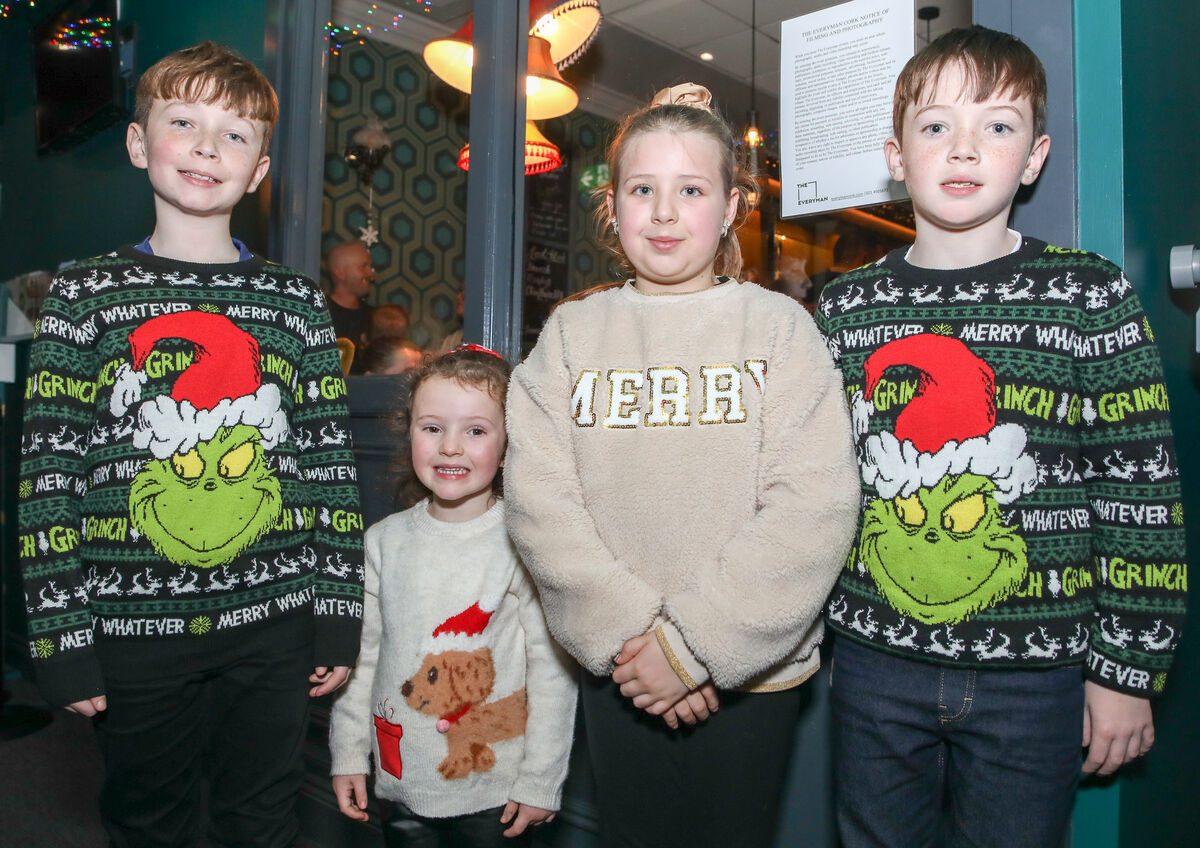 Jack and Mollie Fitzgerald with Mia O'Donovan and Charlie Fitzgerald
