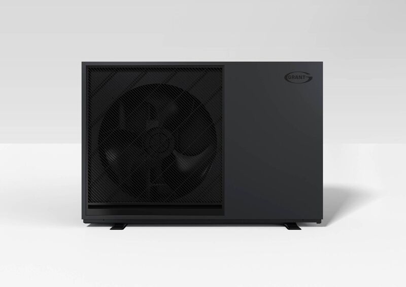 Grant has recently launched its next generation Aerona R290 air to water air source heat pump, available in five models with outputs of 4 kW – 16 kW. Pictured is the Grant Aerona R290 4kW air to water, air source heat pump. Grant has recently launched its next generation Aerona R290 air to water air source heat pump, available in five models with outputs of 4 kW – 16 kW. Pictured is the Grant Aerona R290 4kW air to water, air source heat pump.