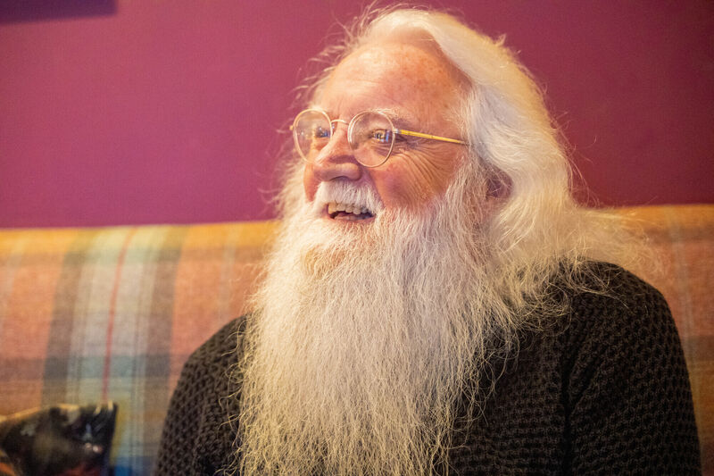 All year round Geno Kavanagh is approached by children asking if he is the real Santa. Picture: Noel Sweeney All year round Geno Kavanagh is approached by children asking if he is the real Santa. Picture: Noel Sweeney