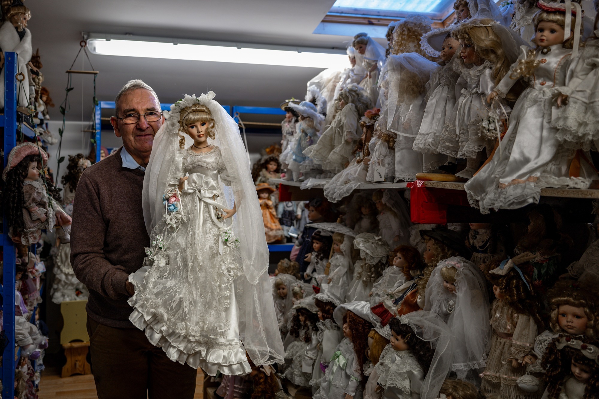 The Toy Collectors: How quitting smoking gave birth to a 3,525-strong porcelain doll collection