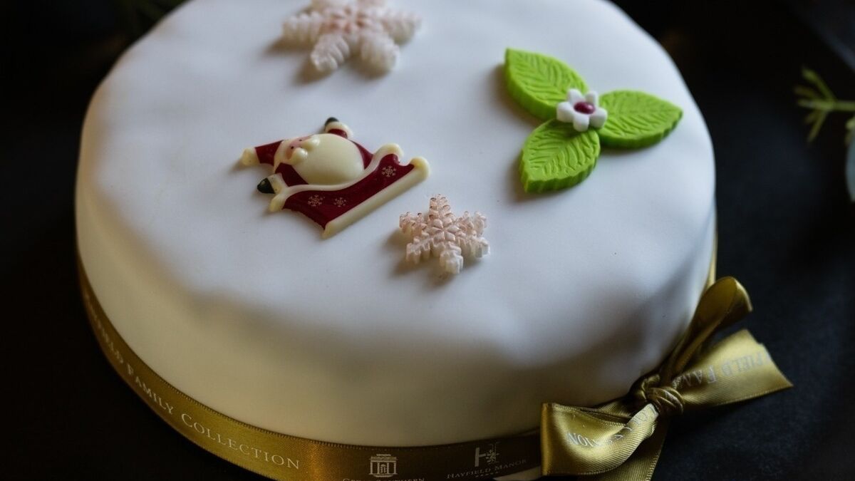 Hayfield Manor's Christmas cake