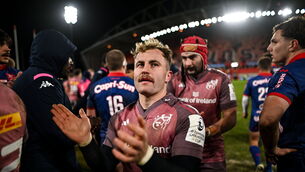 <p>PART AND PARCEL: Munster's Craig Casey is used to the physical attention he receives on the rugby pitch. Picture: David Fitzgerald/Sportsfile</p>