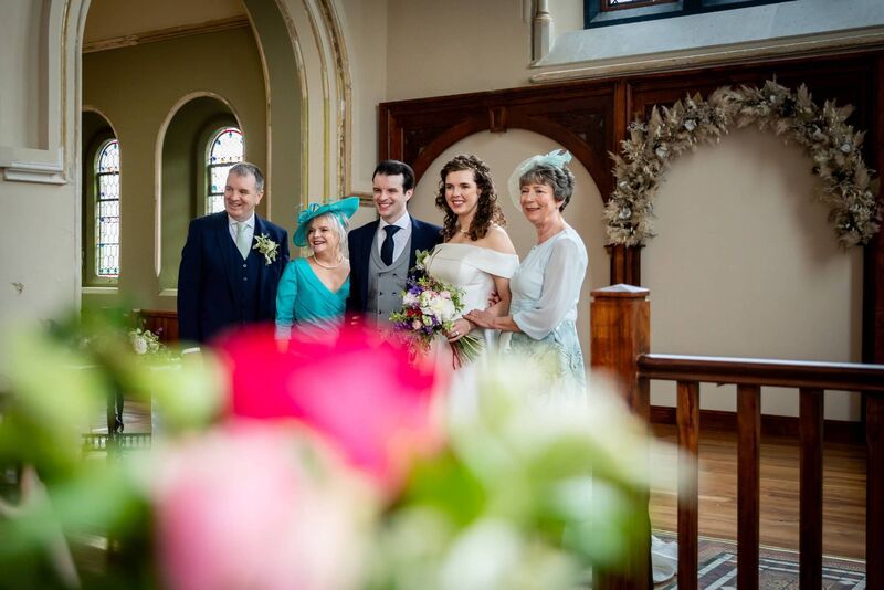 Rachel Joyce and Ronan Smyth with Donal and Brid Smyth and Thelma Joyce. Pictures: M&amp;M Photography
