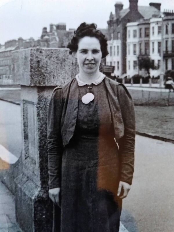 Mary (Mai) Coss, photographed in the 1920s when she worked as a nanny and before she went to Bessborough.