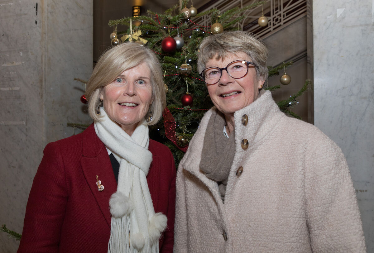 Marian Uí Drisceoil and Deirdre Curran from Douglas.