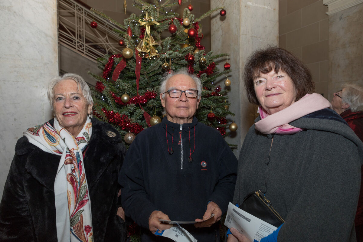 Eileen Sherrard, Pierre Guyomad and Theresa King. 