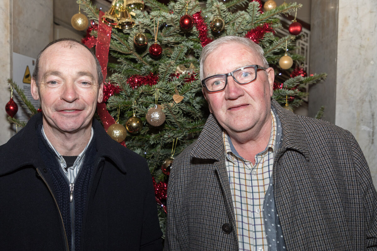 Seán Monaghan and Vince Moynihan.