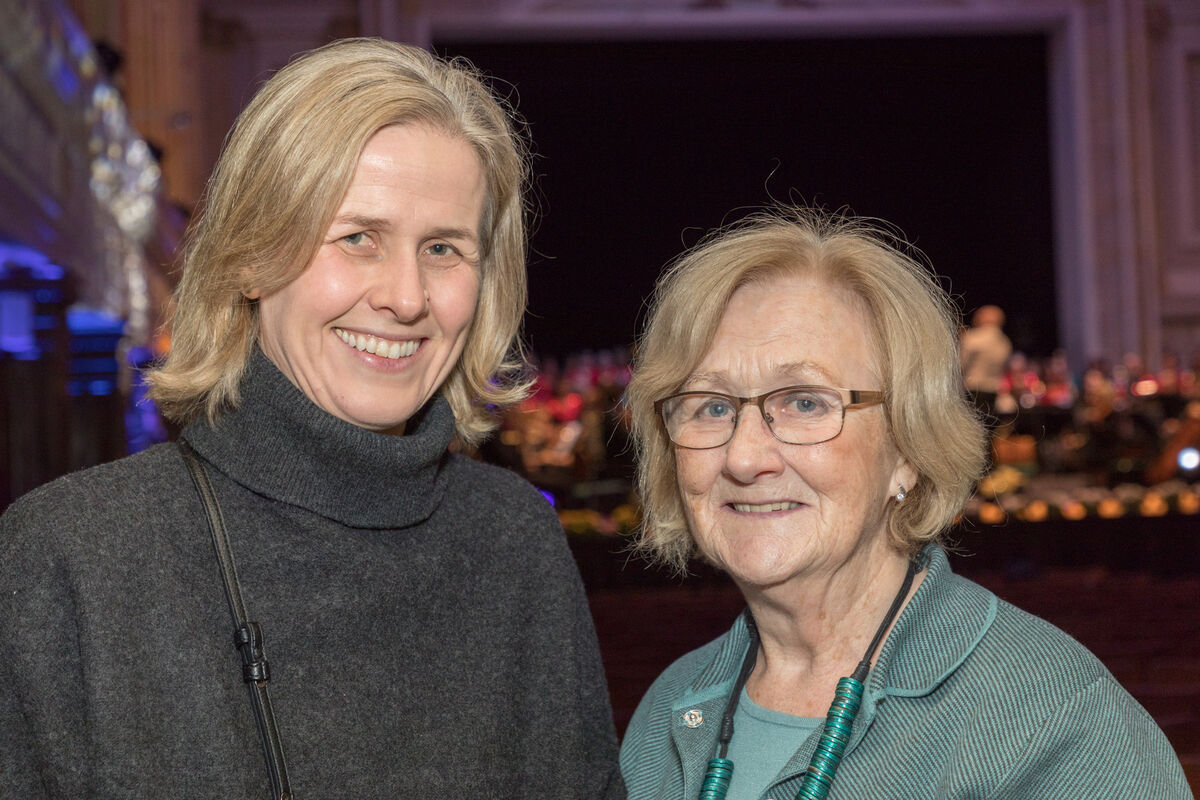 Niamh and Mary McAuliff from Rochestown.