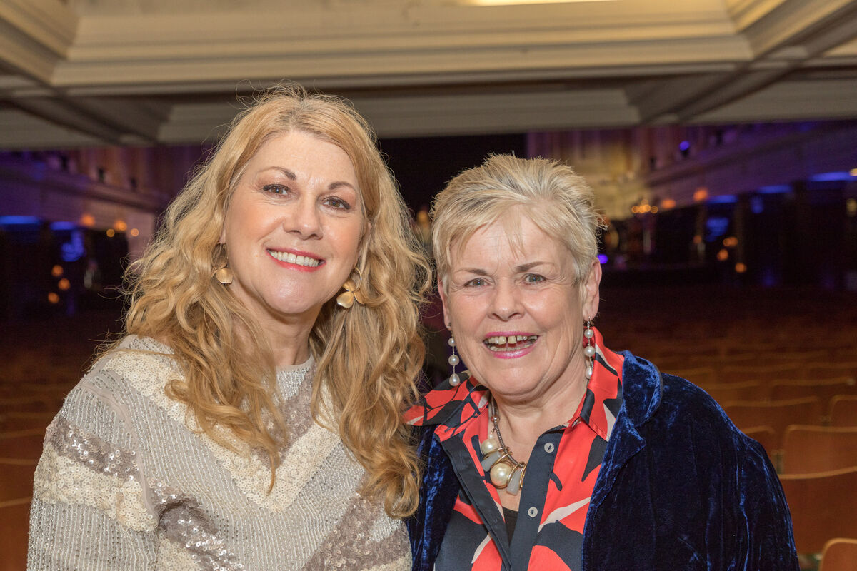 Louise Gould and Geraldine Hall.