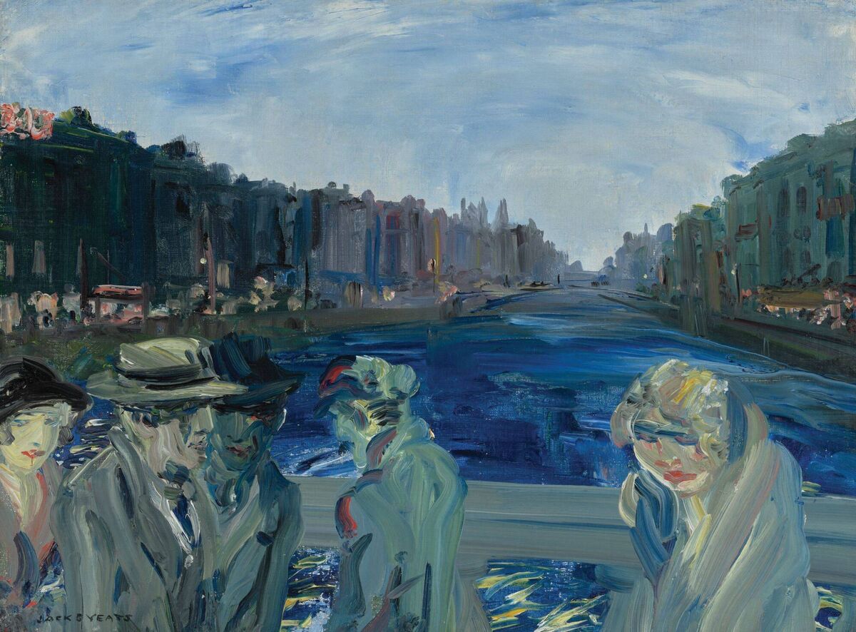'O'Connell Bridge' by Yeats was the most expensive Irish painting sold this year at Christie's. 
