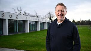 <p>HEIMIR TIME: Republic of Ireland head coach Heimir Hallgrimsson stands for a portrait before a FIFA World Cup Draw media briefing at FAI Headquarters in Abbotstown. Pic: Seb Daly/Sportsfile.</p>