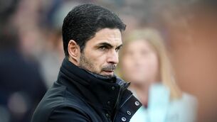 <p>Arsenal manager Mikel Arteta says the search for a new sporting director will not affect the club (Adam Davy/PA)</p>