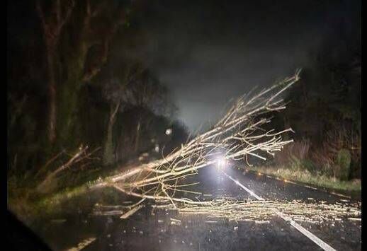 Storm Darragh hit earlier this month.