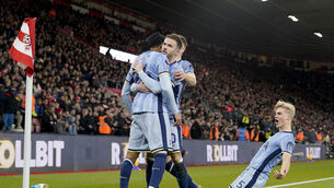 James Maddison scored a brace for Tottenham at Southampton (Andrew Matthews/PA)