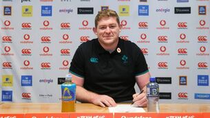 <p>The IRFU have announced that Tadhg Furlong has signed a two-year contract extension with Ireland and Leinster. Pic:©INPHO/Tom Maher</p>