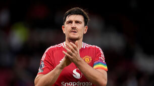 <p>HARRY HOUDINI: Harry Maguire is in talks with Manchester United over a new contract. Pic: Martin Rickett/PA Wire.</p>