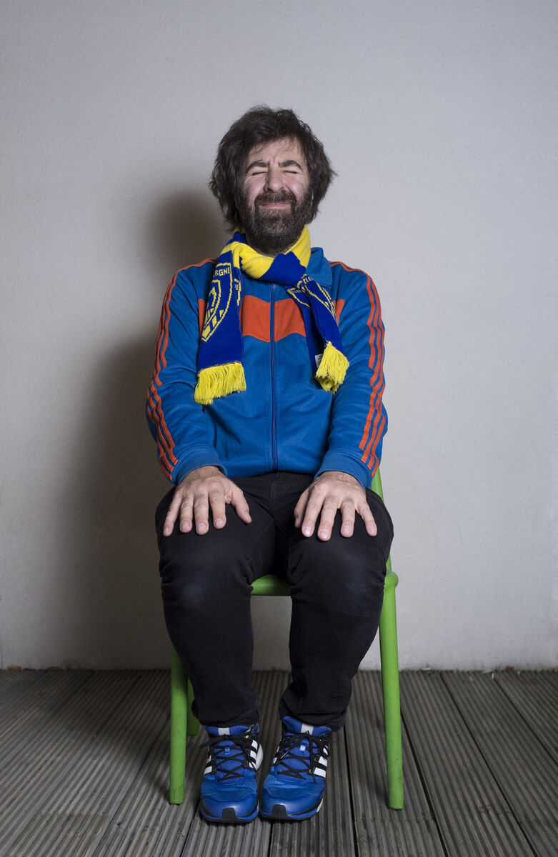 Irish comedian David O'Doherty.
