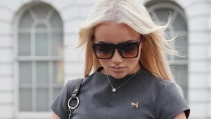 <p>Victoria Thomas Bowen leaving Westminster Magistrates’ Court (Jonathan Brady/PA)</p>