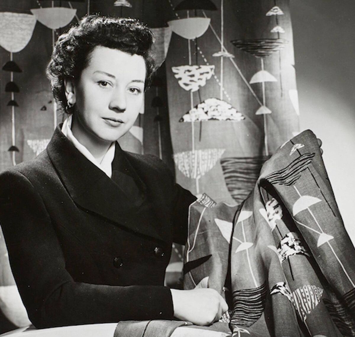 Lucienne Day was an iconic figure in inteior and fashion design. Born Désirée Lucienne Conradi, Lucienne married Robin Day in 1942.