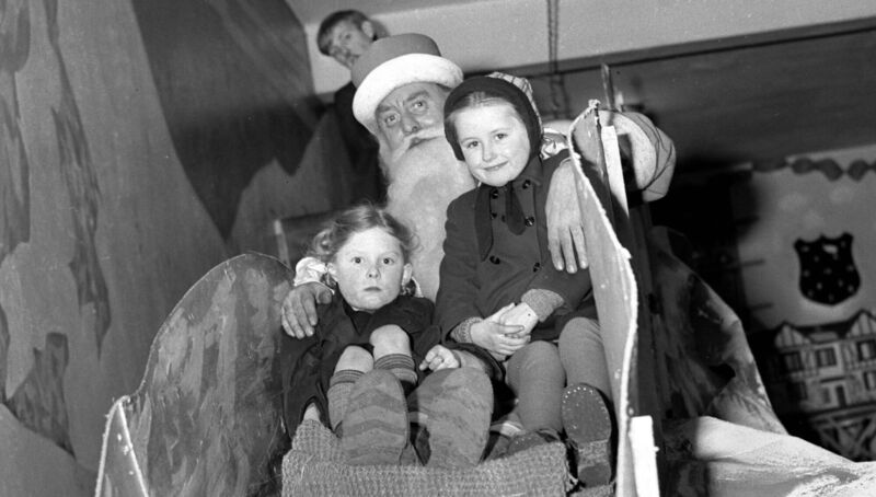 Despite a recent blunder by one clergyman, Santy has never left children down. Here he is with children at Kilgrew's on Merchant's Quay in Cork in 1949. Irish Examiner Archive Despite a recent blunder by one clergyman, Santy has never left children down. Here he is with children at Kilgrew's on Merchant's Quay in Cork in 1949. Irish Examiner Archive