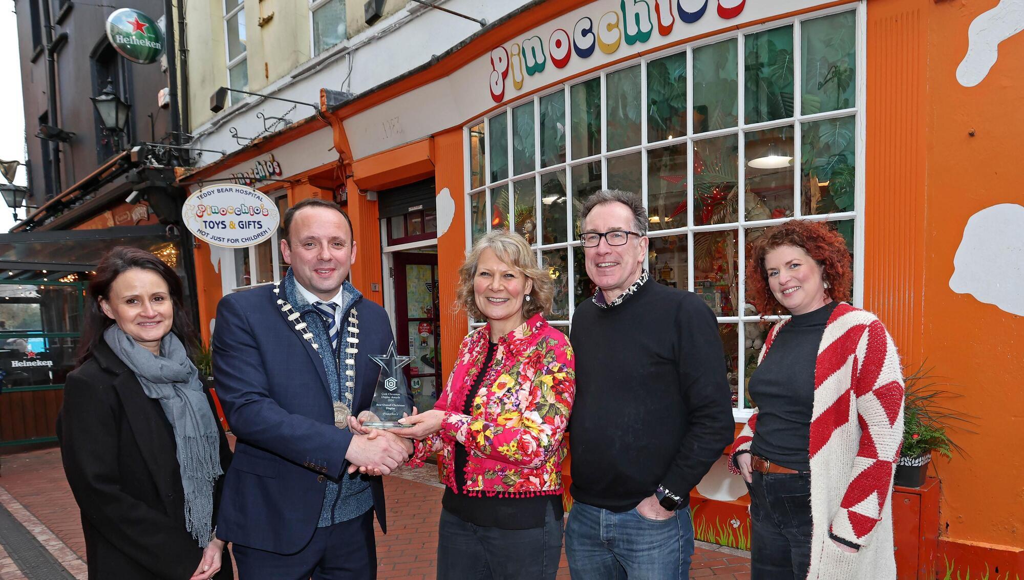Pinocchio's toy store wins inaugural Cork City Christmas Display competition