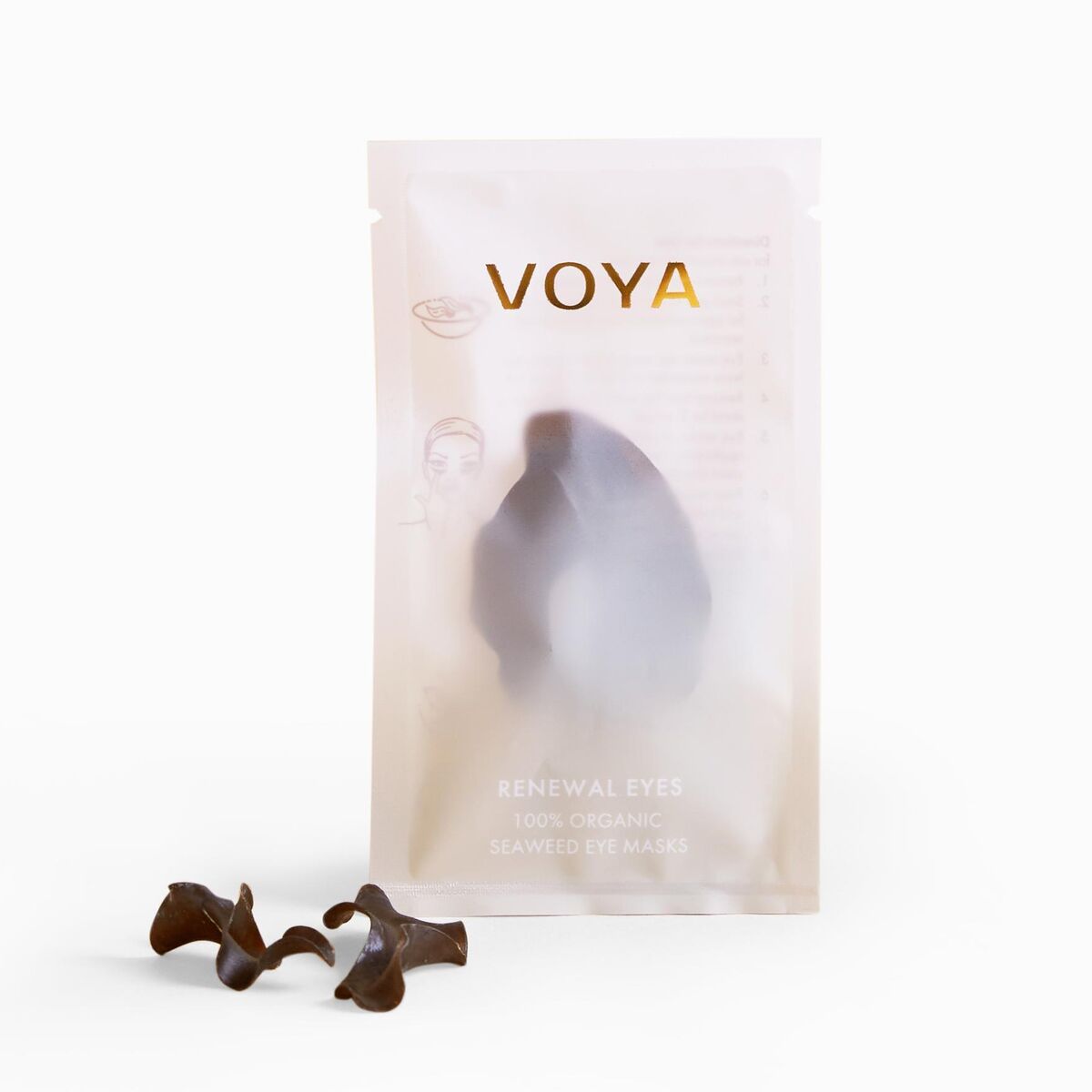 VOYA Renewal Eyes 100% Organic Seaweed Eye Masks (€39 for 4, millies.ie)