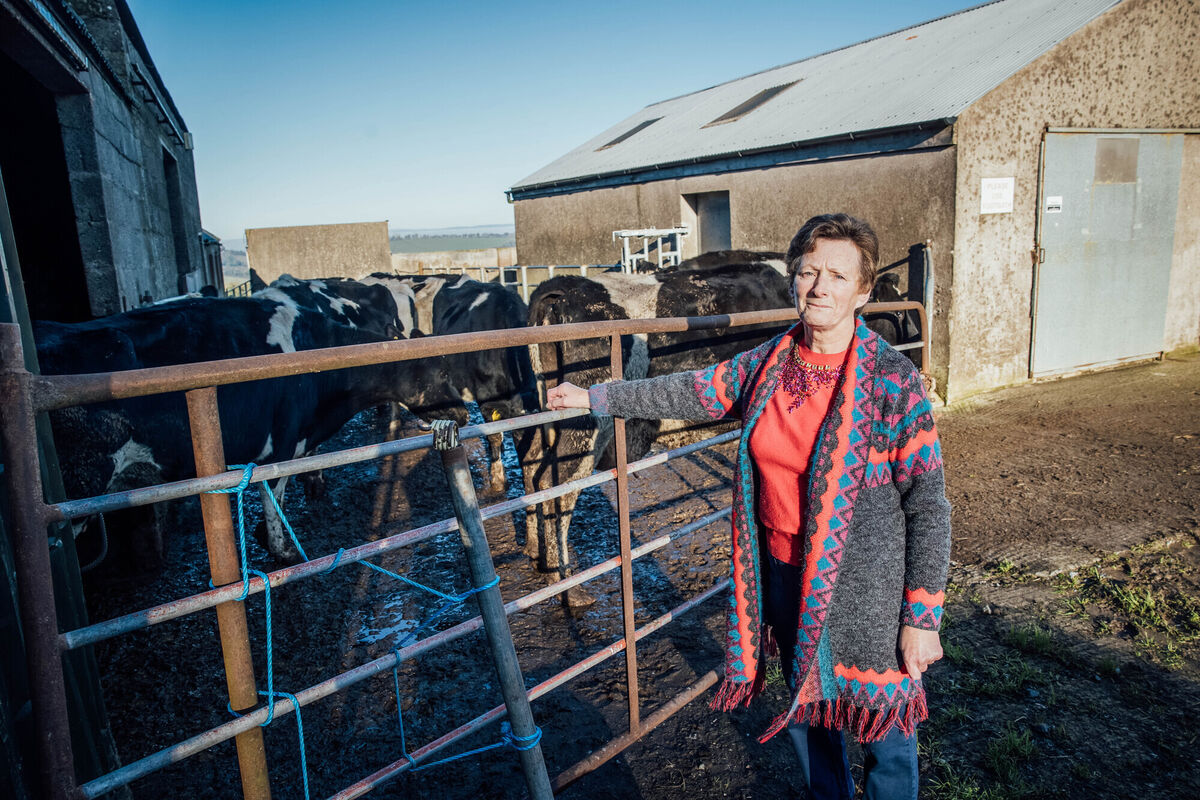  Mary Breen on her farm at Cullen, near the Tipperary border with Limerick. She started her turkey enterprise over 40 years ago, after she got married. Picture: Brian Arthur