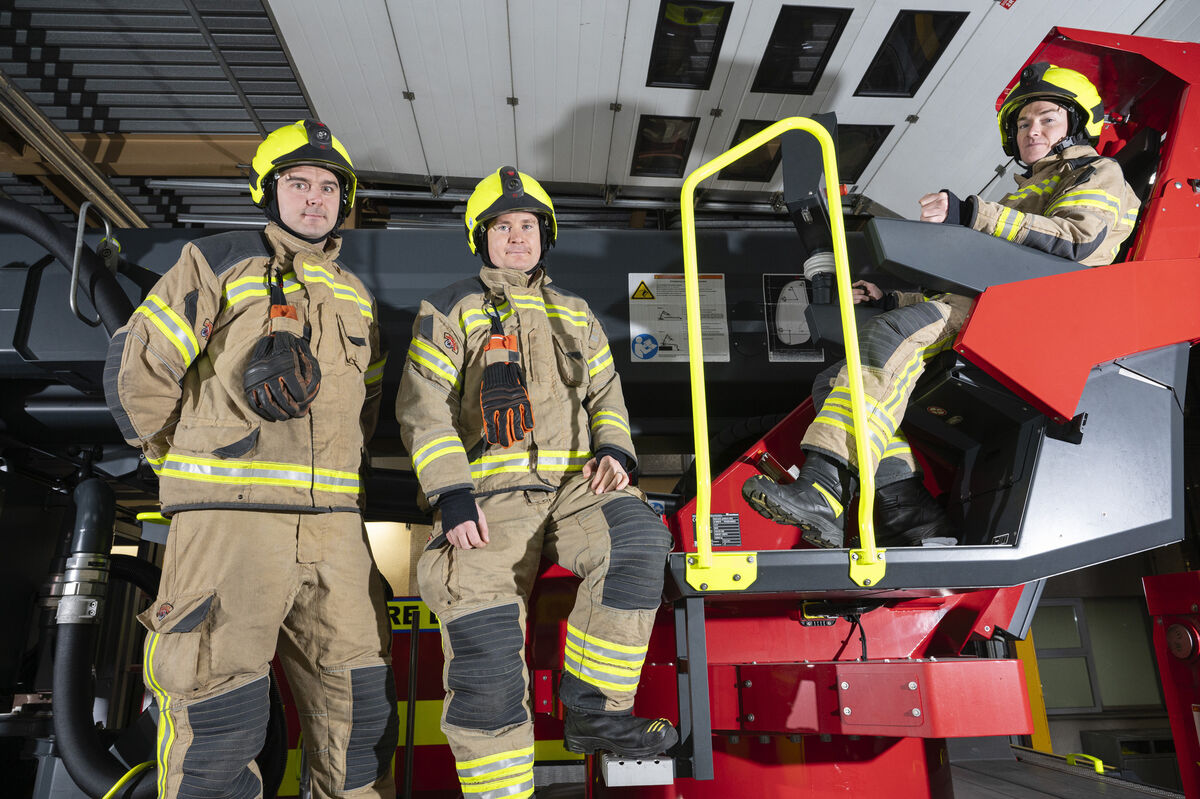 (Left to right) Peter Spillett, Brian Tanner and Graham Kerr. 'We got a call from a guy who got his fingers caught in between the glass and plastic of a washing machine door handle.' Photo: Gerard McCarthy (Left to right) Peter Spillett, Brian Tanner and Graham Kerr. 'We got a call from a guy who got his fingers caught in between the glass and plastic of a washing machine door handle.' Photo: Gerard McCarthy