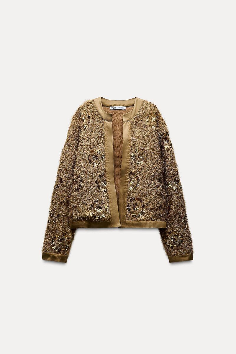 Cardigan, €79.95, Zara. Cardigan, €79.95, Zara.